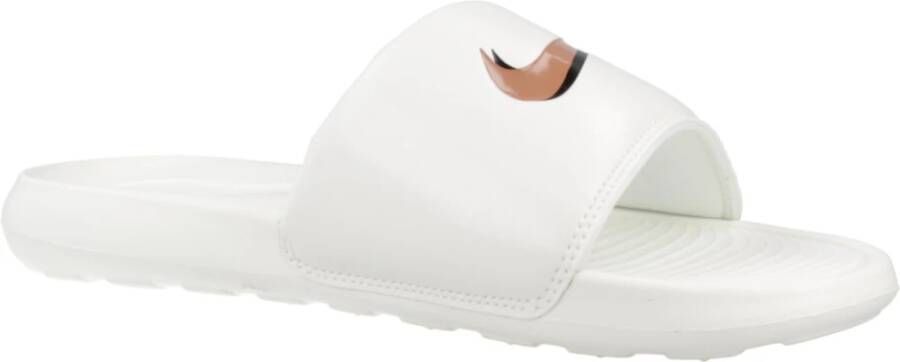 Nike Stijlvolle Zomer Sliders voor Vrouwen White Dames