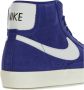 Nike Blazer Mid '77 Heren Schoenen Blue Leer Foot Locker - Thumbnail 14