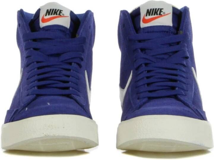 Nike Suède Heren Hoge Schoen Blue Heren