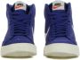 Nike Blazer Mid '77 Heren Schoenen Blue Leer Foot Locker - Thumbnail 7