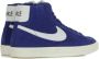 Nike Blazer Mid '77 Heren Schoenen Blue Leer Foot Locker - Thumbnail 9