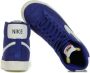 Nike Blazer Mid '77 Heren Schoenen Blue Leer Foot Locker - Thumbnail 13