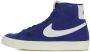 Nike Blazer Mid '77 Heren Schoenen Blue Leer Foot Locker - Thumbnail 2