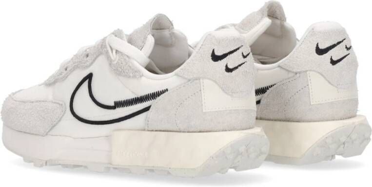 Nike Summit Low Waffle Sneaker Wit Zwart White Dames