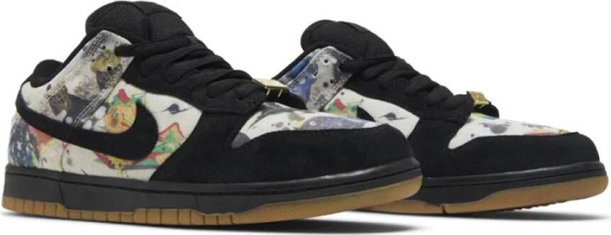 Nike Supreme Rammellzee Dunk Low SB Sneakers Multicolor Heren