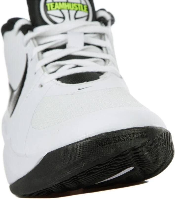 Nike Team Hustle D9 Hoge Top Sneakers White Heren