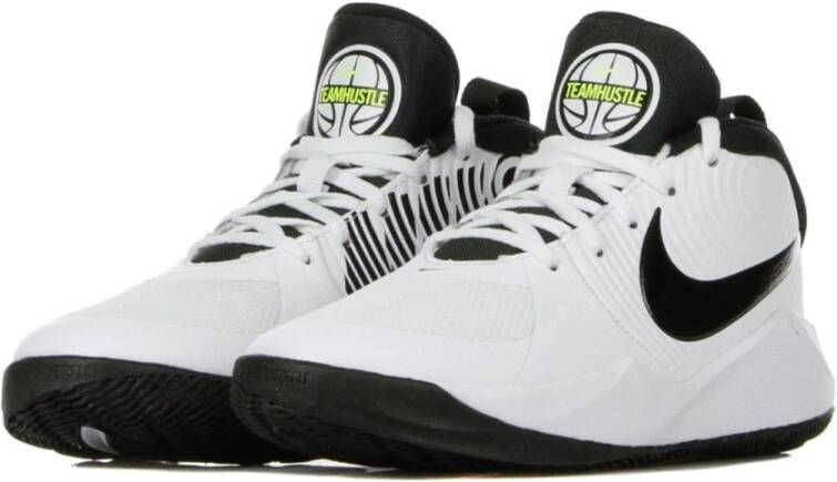 Nike Team Hustle D9 Hoge Top Sneakers White Heren