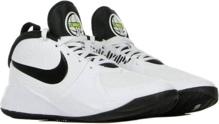 Nike Team Hustle D9 Hoge Top Sneakers White Heren