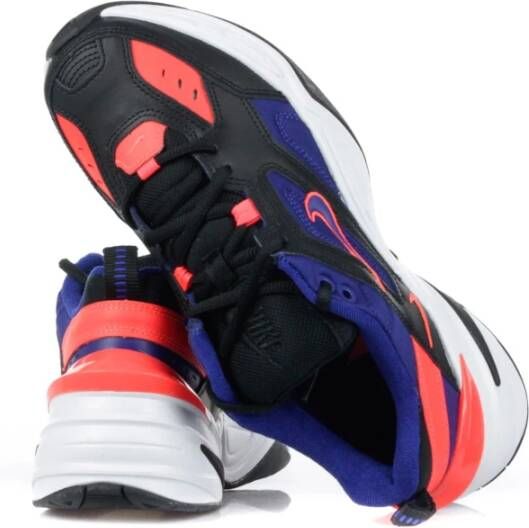 Nike Tekno Lage Schoen Zwart Blauw Rood Heren Black Heren