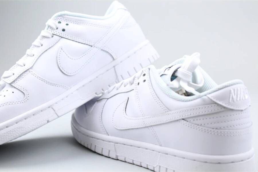 Nike Triple White Dunk Low Sneakers White Heren