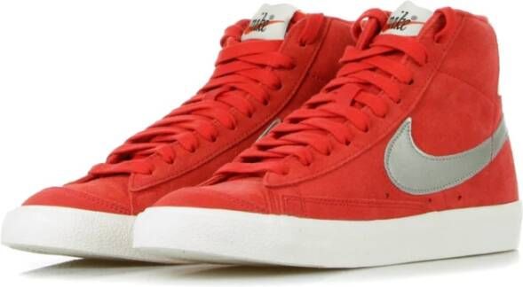 Nike Universiteit Rood Hoge Schoen Red Heren