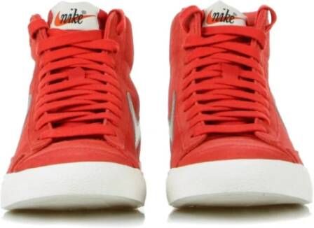 Nike Universiteit Rood Hoge Schoen Red Heren