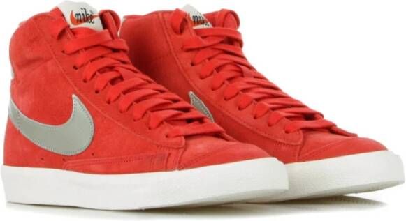 Nike Universiteit Rood Hoge Schoen Red Heren