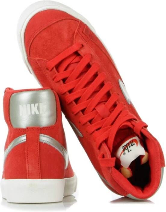 Nike Universiteit Rood Hoge Schoen Red Heren