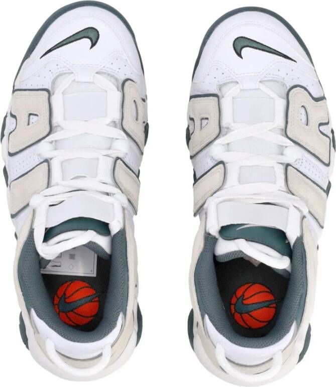 Nike Uptempo 96 Hoge Top Basketbalschoen White Heren