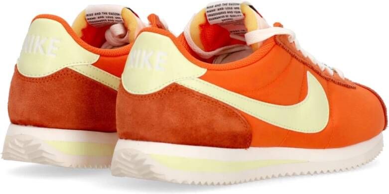 Nike Veiligheid Lage Schoen Oranje Limoen Orange Dames