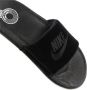 Nike Velours Band Slide Pantoffels Zwart Black Dames - Thumbnail 12