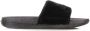 Nike Velours Band Slide Pantoffels Zwart Black Dames - Thumbnail 16