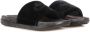 Nike Velours Band Slide Pantoffels Zwart Black Dames - Thumbnail 7