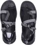 Nike Verstelbare Band Sandaal Zwart Grijs Platina Black Heren - Thumbnail 9