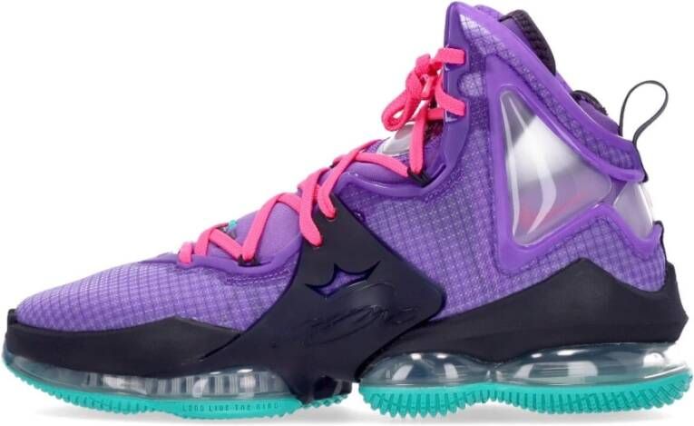 Nike Wild Berry Basketbalschoen met TPU Vinnen Purple Heren