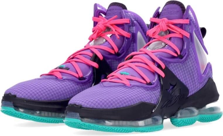 Nike Wild Berry Basketbalschoen met TPU Vinnen Purple Heren