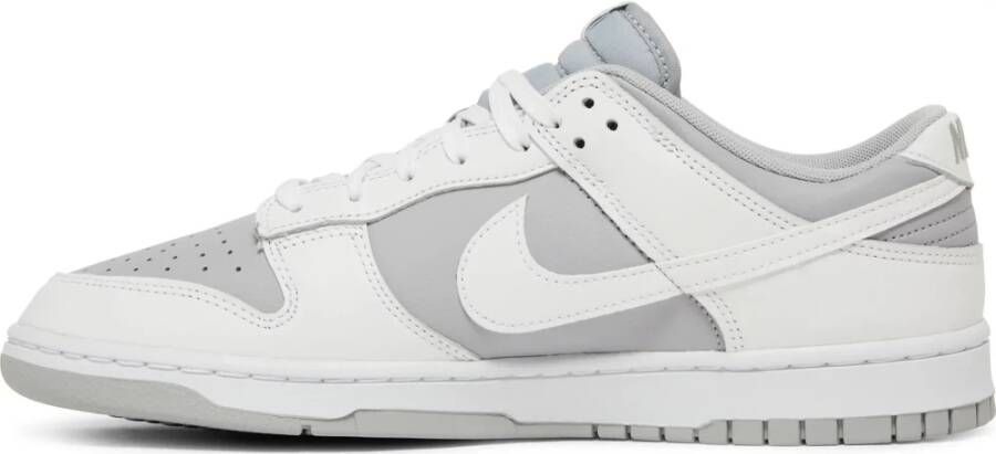 Nike Wit Neutraal Grijs Lage Sneakers White Heren