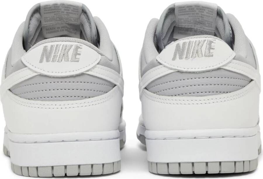 Nike Wit Neutraal Grijs Lage Sneakers White Heren