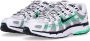 Nike Wit Zwart Groen Sneaker Multicolor Heren - Thumbnail 4