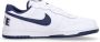 Nike Wit Midnight Navy Lage Sneaker White Heren - Thumbnail 2