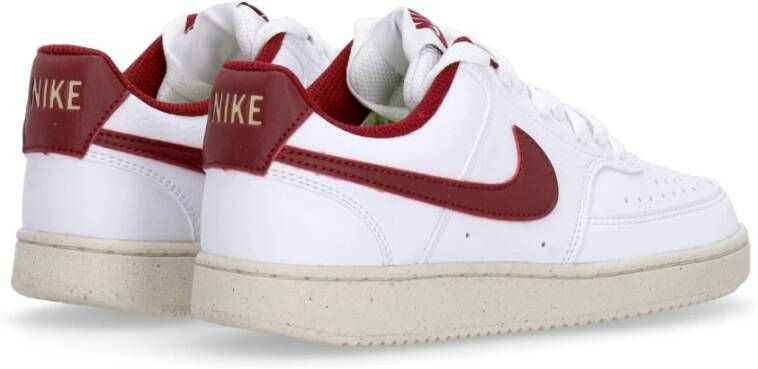 Nike Witte Court Vision Lage Sneakers White Dames