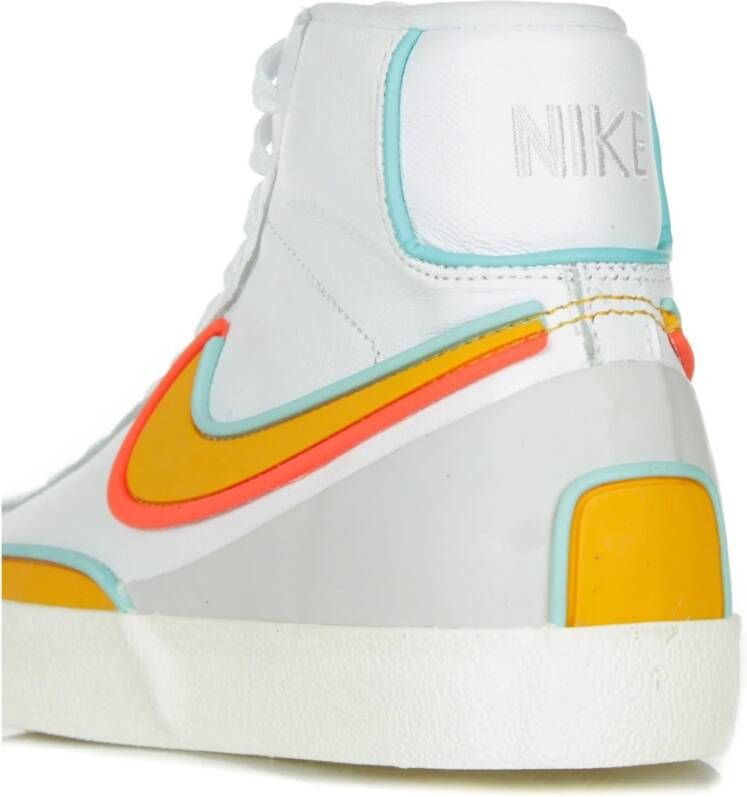 Nike Witte hoge sneakers White Heren