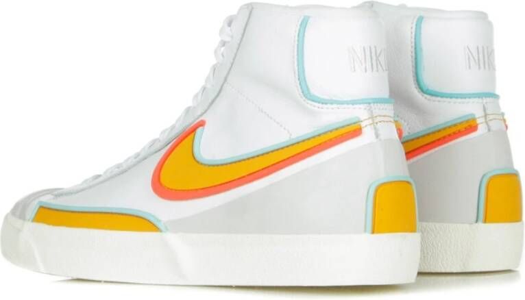 Nike Witte hoge sneakers White Heren