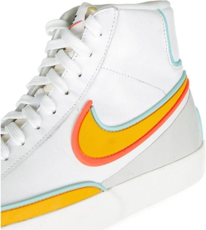 Nike Witte hoge sneakers White Heren