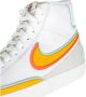 Nike Blazer Mid '77 Heren Schoenen White Leer Foot Locker - Thumbnail 13