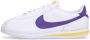 Nike Witte lage sneakers met paars gele accenten White Heren - Thumbnail 2