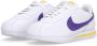 Nike Witte lage sneakers met paars gele accenten White Heren - Thumbnail 3