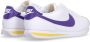 Nike Witte lage sneakers met paars gele accenten White Heren - Thumbnail 4