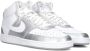 Nike Witte Leren Hoge Sneakers White Dames - Thumbnail 2