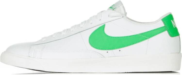 Nike Witte Leren Lage Sneakers White Heren