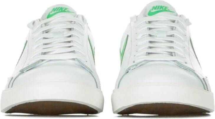 Nike Witte Leren Lage Sneakers White Heren