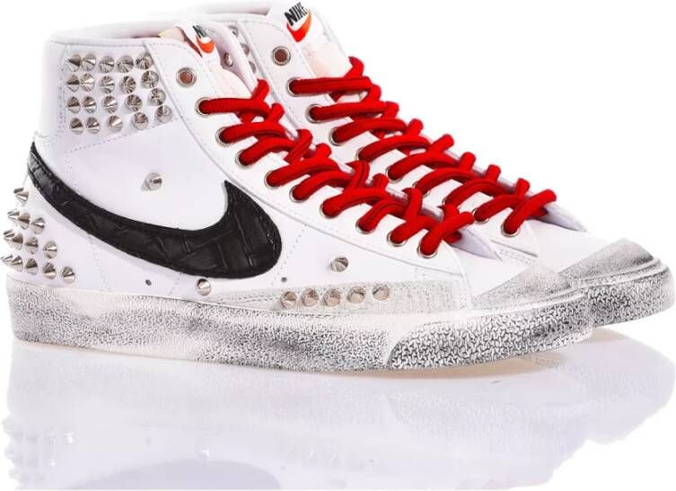 Nike Witte Sneakers Aangepaste Stijlvolle Herenschoenen White Heren