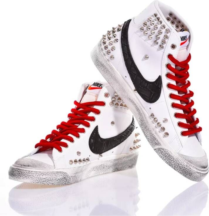 Nike Witte Sneakers Aangepaste Stijlvolle Herenschoenen White Heren