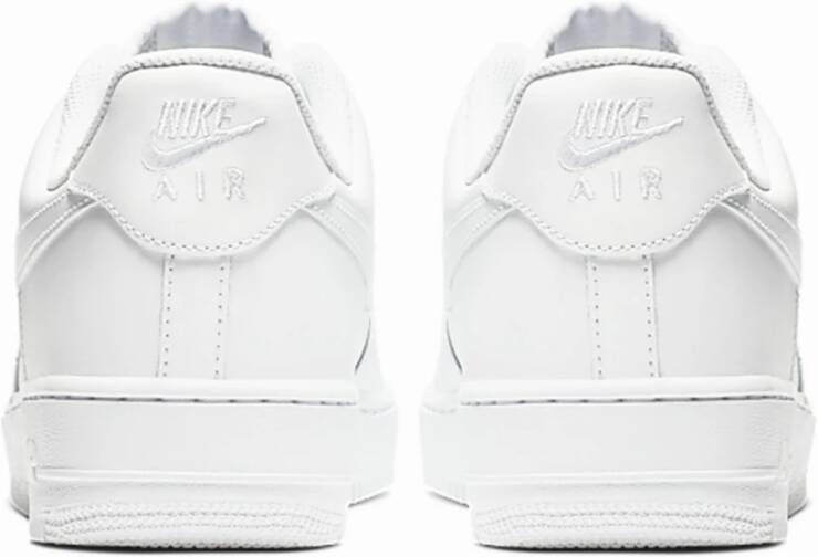 Nike Witte Sneakers Schuimzool Rubberen Buitenzool White Heren