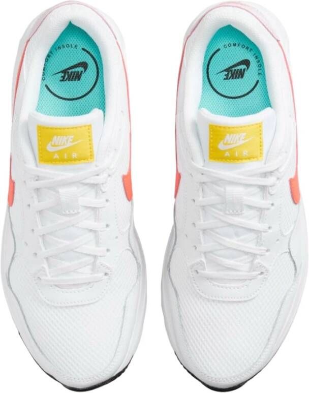 Nike Witte Sportieve Textiel Sneakers Vrouwen White Dames