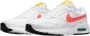 Nike Witte Sportieve Textiel Sneakers Vrouwen White Dames - Thumbnail 5