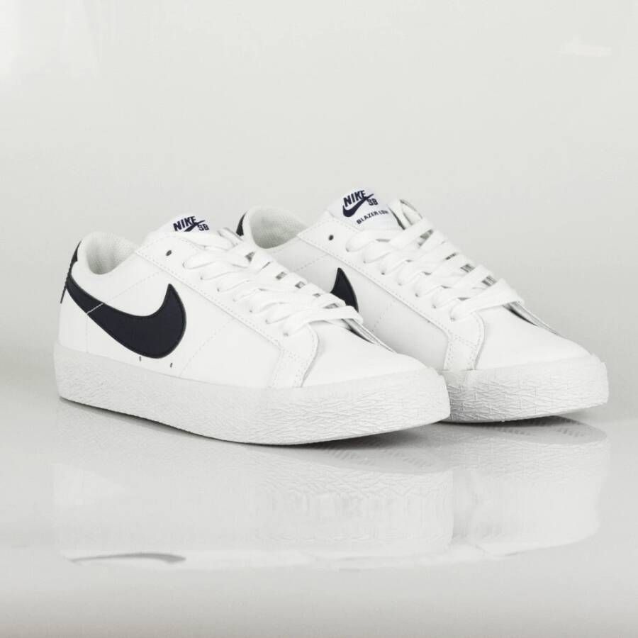 Nike Witte obsidian Lage Zoom Blazer Schoenen White Heren