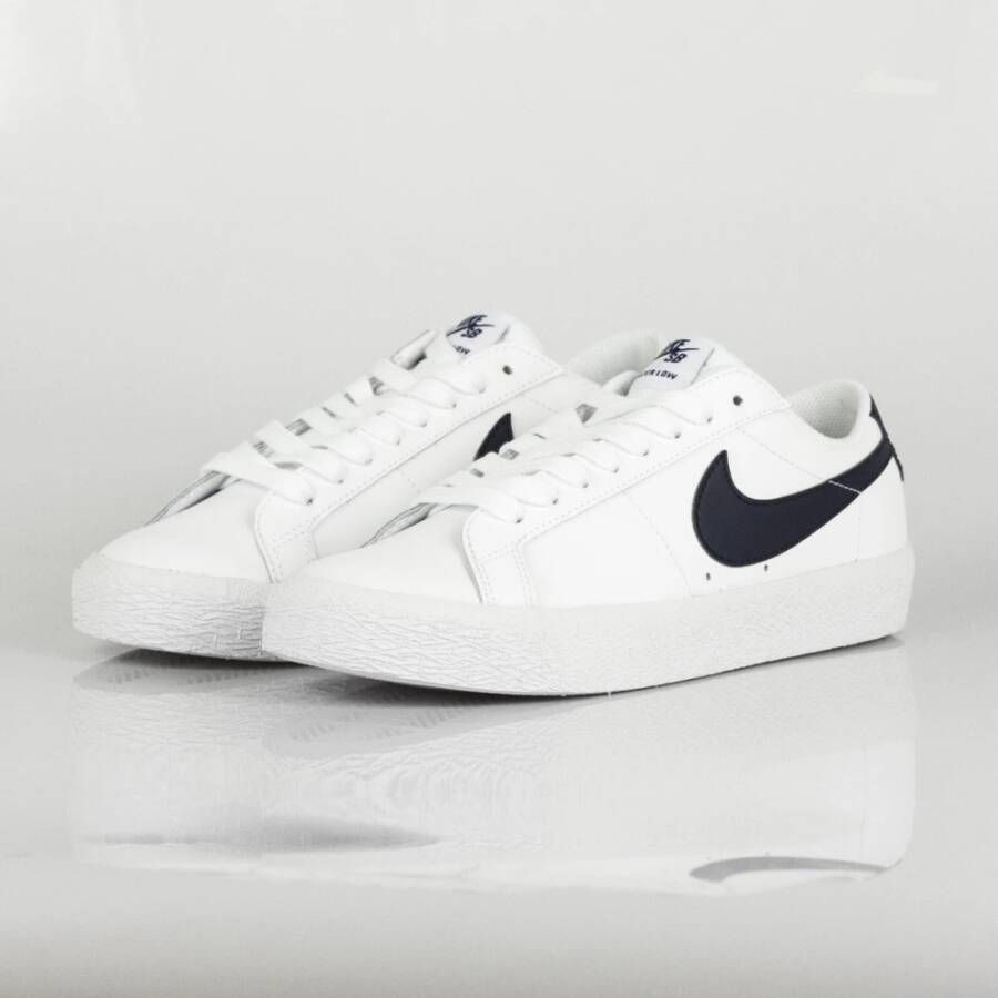 Nike Witte obsidian Lage Zoom Blazer Schoenen White Heren