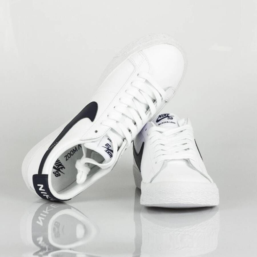 Nike Witte obsidian Lage Zoom Blazer Schoenen White Heren