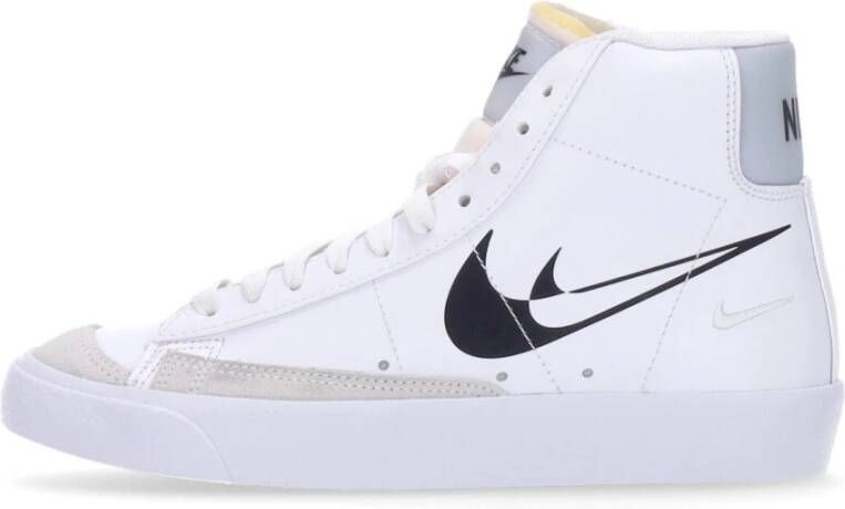 Nike Wit Zwart Hoge Top Sneakers White Dames